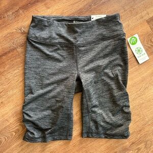 NWT Gaiam Women's Gray Shorts size Small